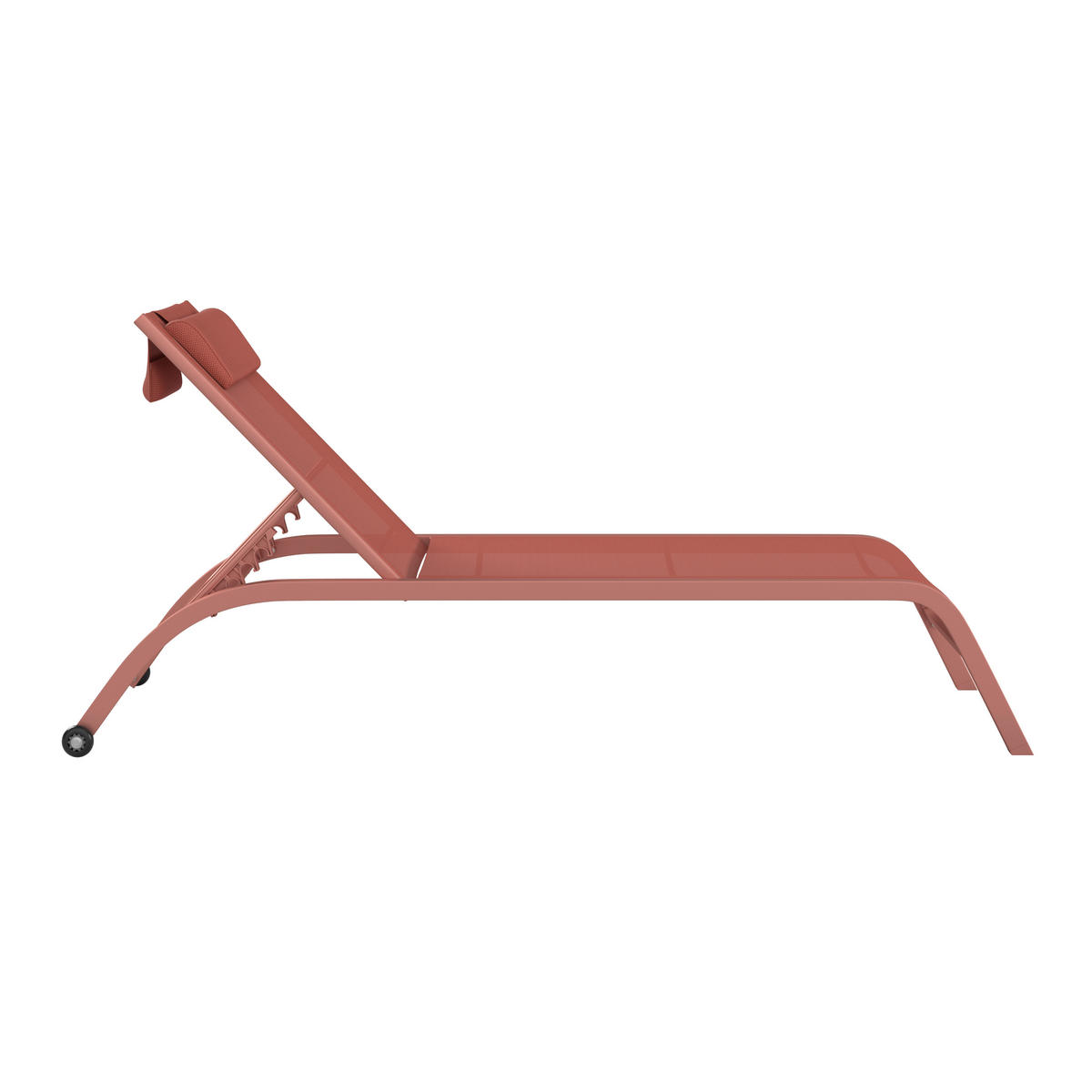 SONNENLIEGE 198/34/87/62 cm  - Orange, MODERN, Textil/Metall (198/34/87/62cm) - Ambia Garden