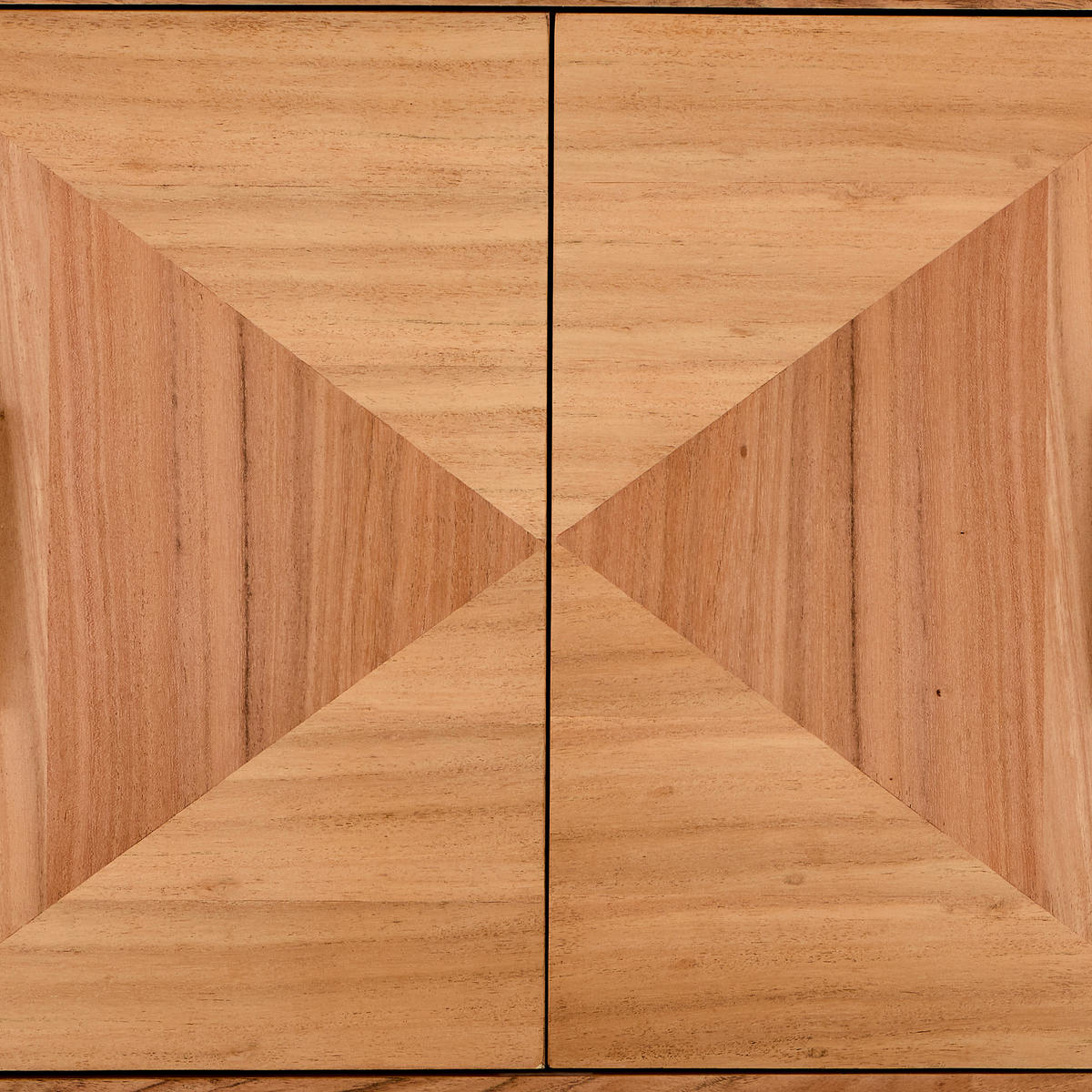 SIDEBOARD  in 145/45/76 cm  - Messingfarben/Naturfarben, Design, Holz/Holzwerkstoff (145/45/76cm) - Livetastic