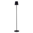 AKKU-STEHLEUCHTE 22/130 cm    - Schwarz, KONVENTIONELL, Kunststoff/Metall (22/130cm) - Novel