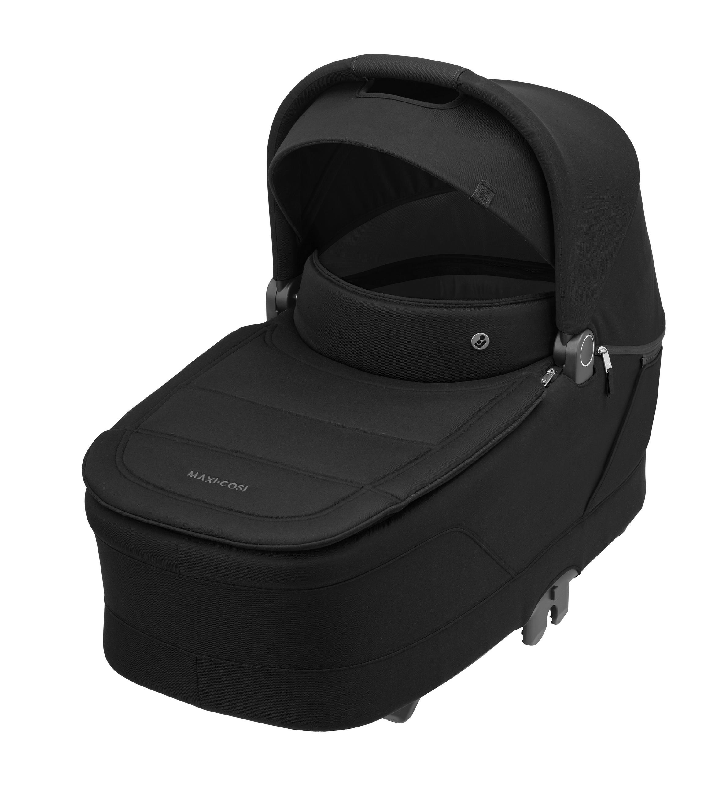 LIGGDEL Sense  - svart, Basics, metall/textil (39,5/62/84cm) - Maxi Cosi Pro