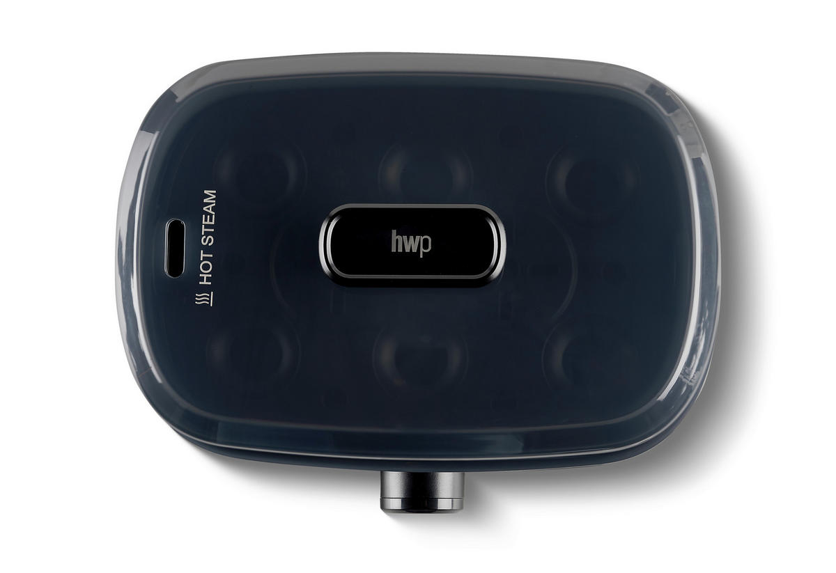 EIERKOCHER  - Schwarz, Trend, Kunststoff/Metall (19,6/16,1/15,3cm) - Homeware Profession.