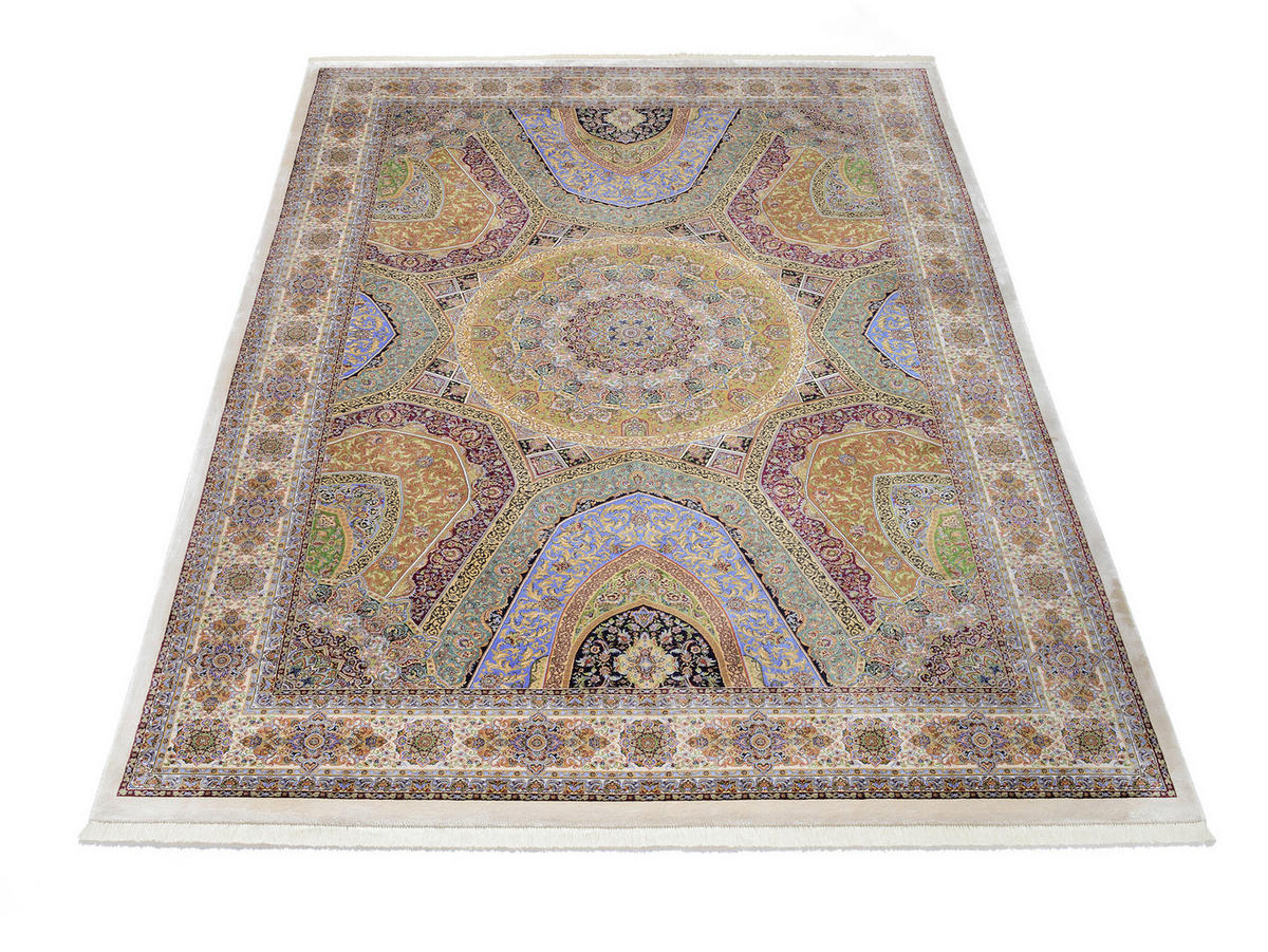 WEBTEPPICH 60/90 cm Arabesk Multicolor  - Multicolor, LIFESTYLE, Textil (60/90cm) - Dieter Knoll