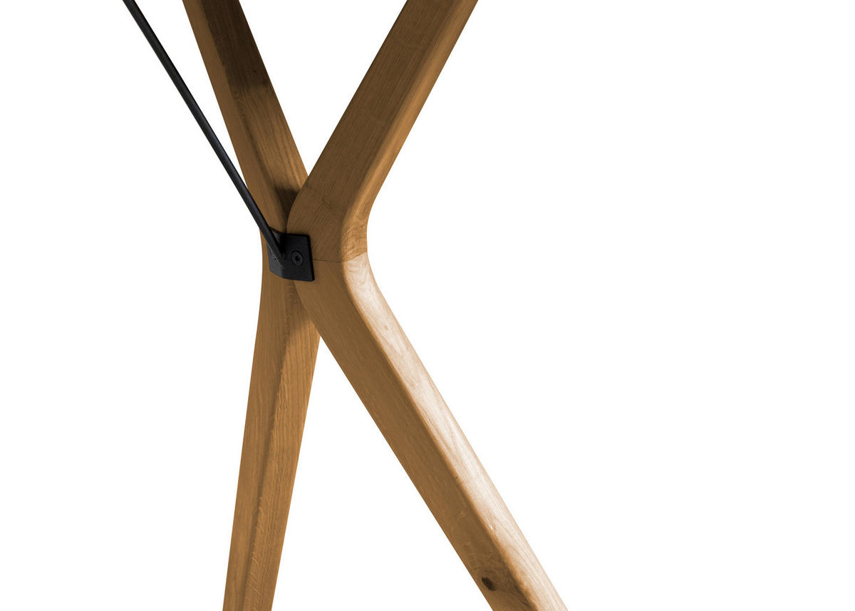 ESSTISCH Eiche vollmassiv rechteckig Eichefarben  - Eichefarben, KONVENTIONELL, Holz (160/90/76cm) - Linea Natura