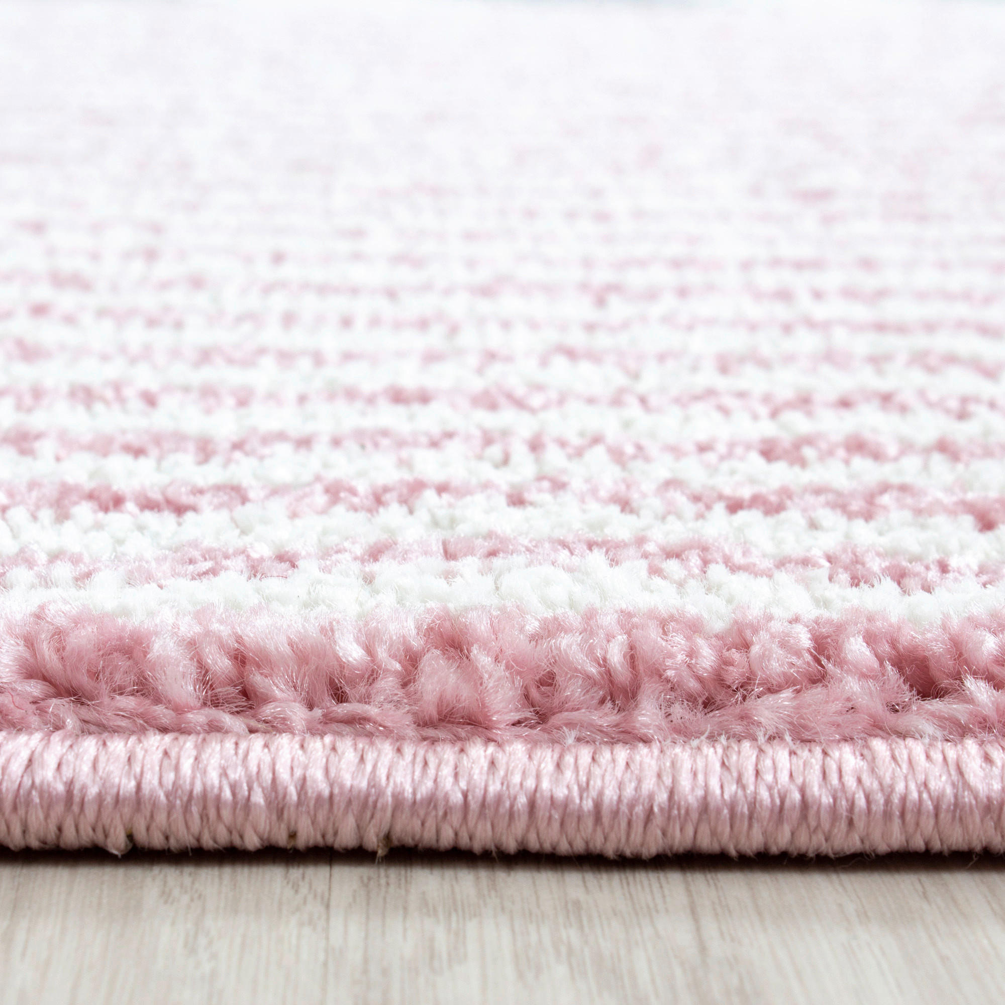 BARNMATTA 120 cm Kids  - vit/pink, Trend, textil (120cm) - Ben'n'jen