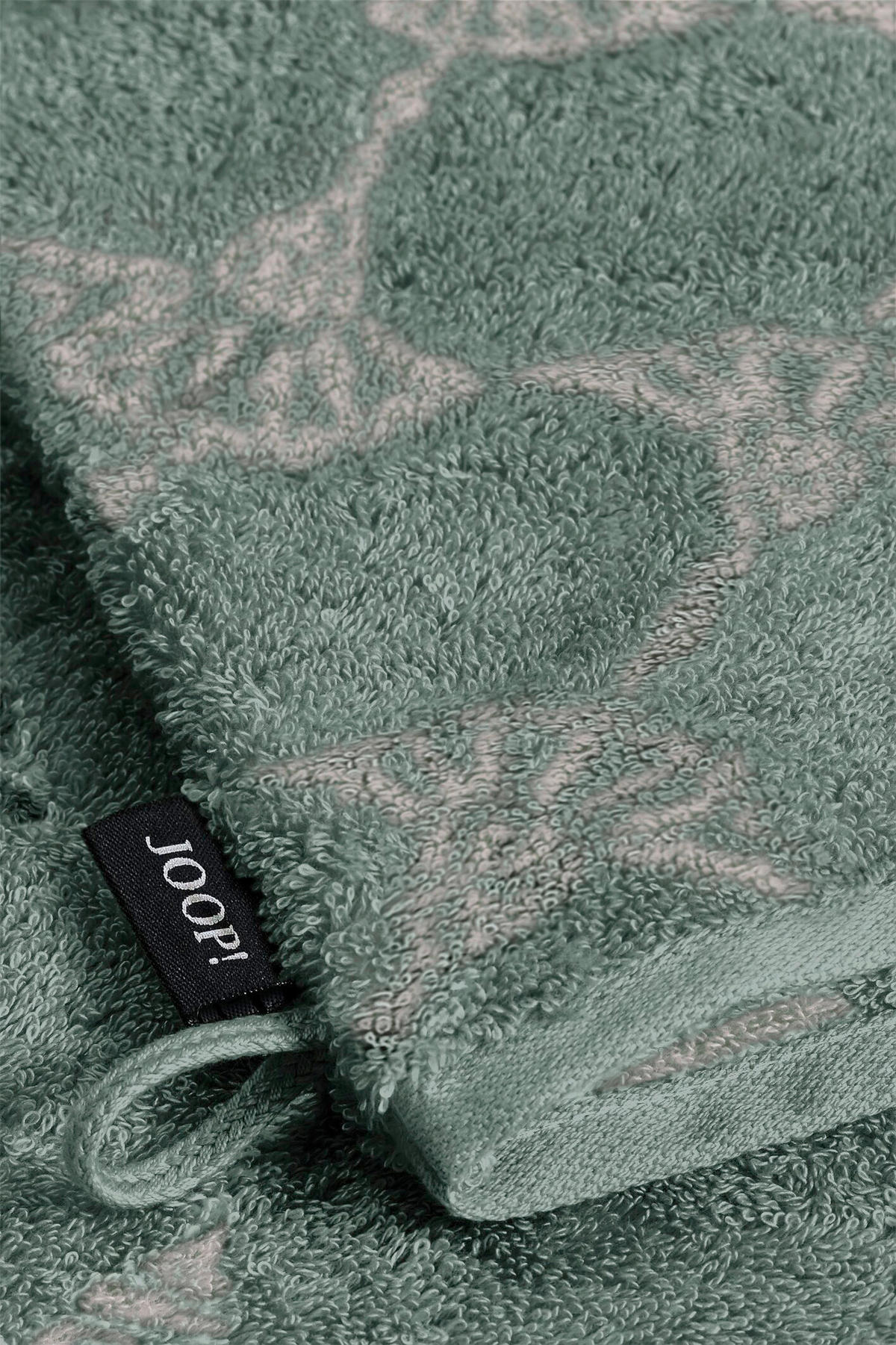 WASCHLAPPEN Grün  - Grün, Basics, Textil (16/22cm) - Joop!