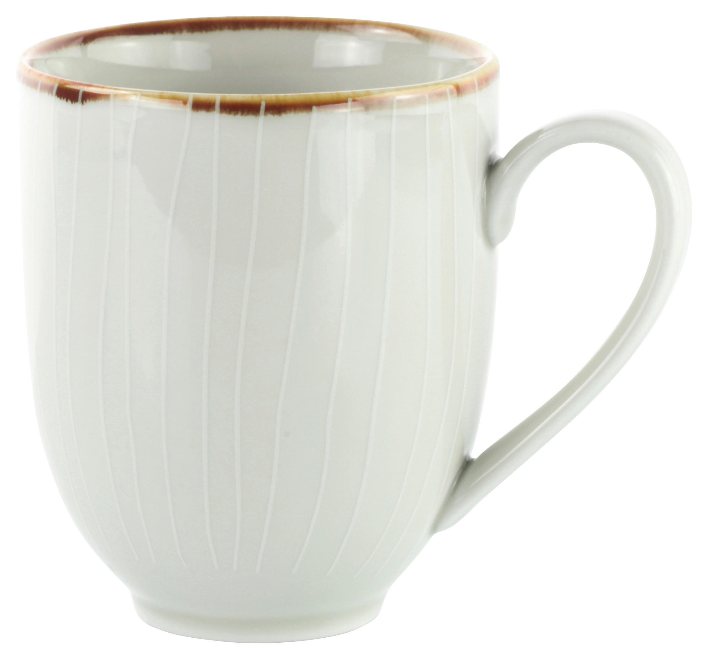 KAFFEEBECHER  400 ml   - Beige, Design, Keramik (400ml) - Landscape