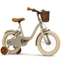 KINDERFAHRRAD 14 Zoll  - Hellgrau, Basics, Metall (46,5/68/91cm)