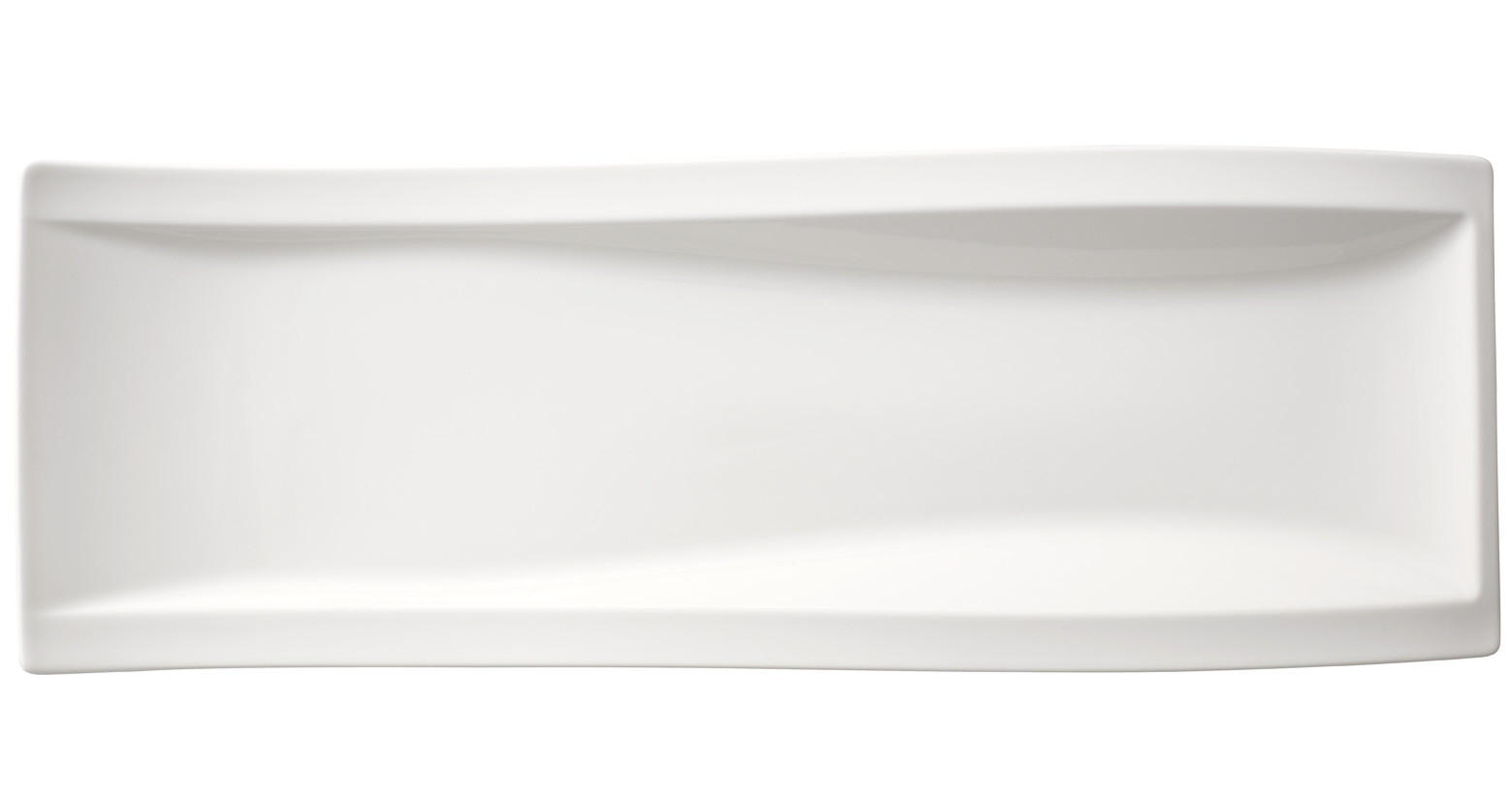 SERVIERPLATTE - Weiß, Basics, Keramik (15/42cm) - Villeroy & Boch