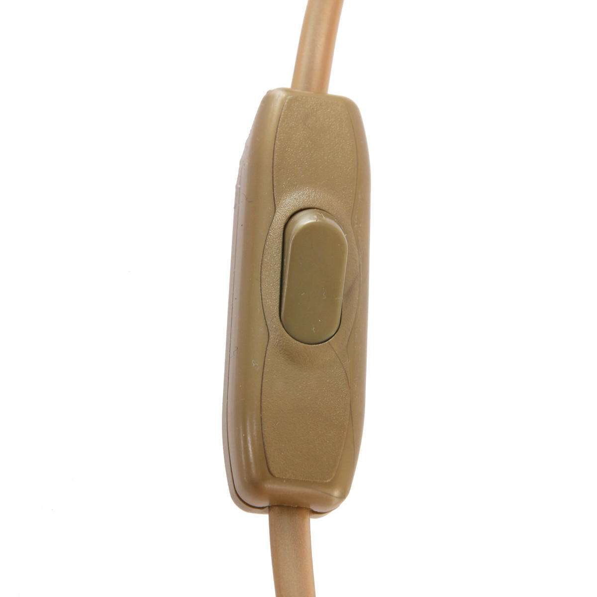 TISCHLEUCHTE Capri 25/45 cm  - Creme/Bronzefarben, KONVENTIONELL, Glas/Metall (25/45cm)