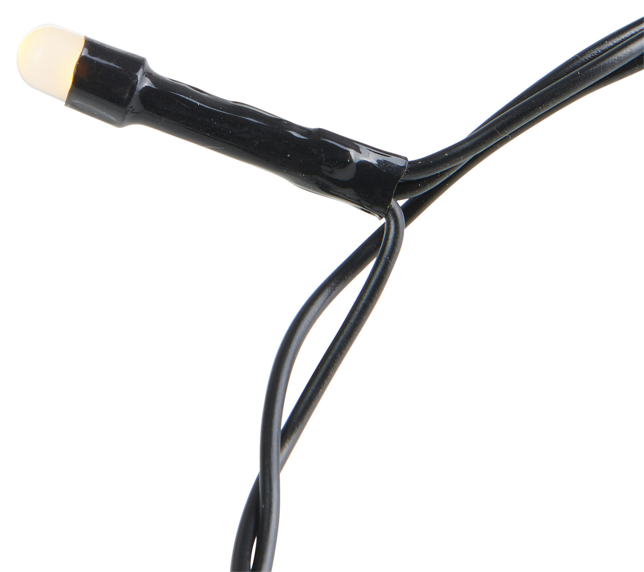 LICHTERKETTE 240 cm  - Schwarz, KONVENTIONELL, Kunststoff (240cm)