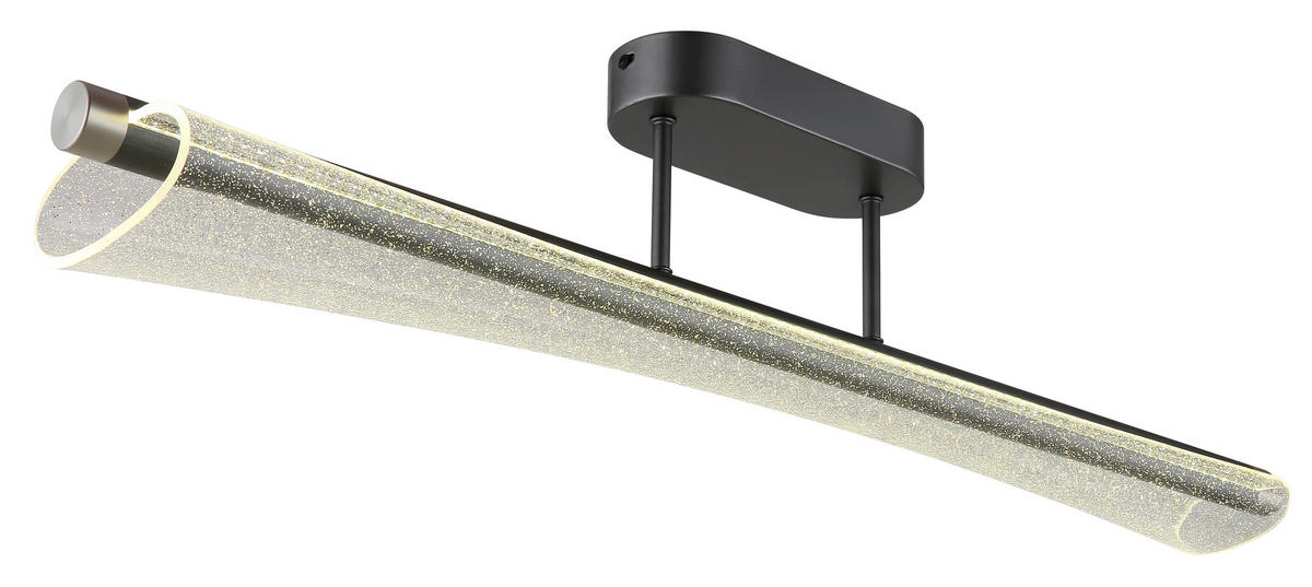 LED-DECKENLEUCHTE 81/12/19 cm   - Klar/Anthrazit, Design, Kunststoff/Metall (81/12/19cm) - Globo