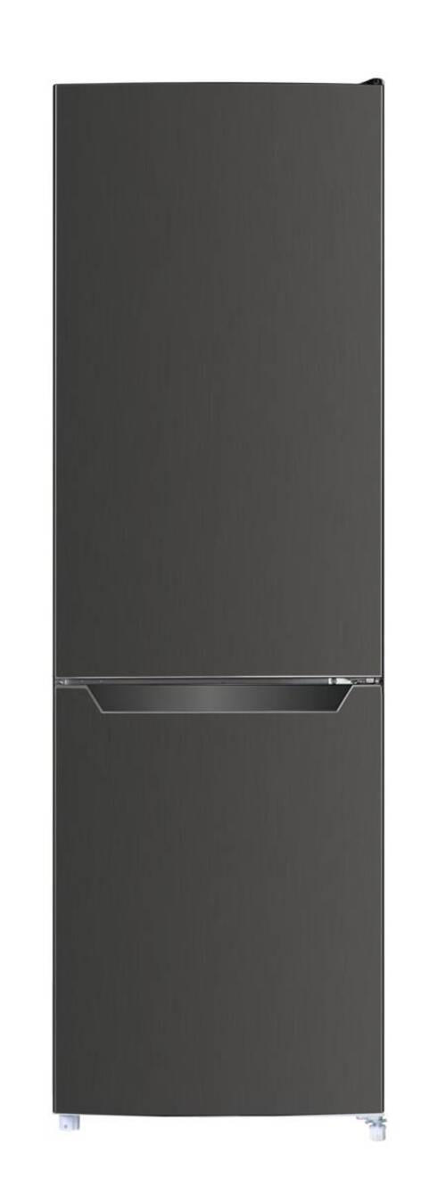 KÜHL-GEFRIER-KOMBINATION KG144BS-37  - Dunkelgrau, Trend, Glas/Kunststoff (47,4/144/49,5cm) - Respekta