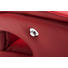 RELAXSESSEL Echtleder Relaxfunktion - Rot/Alufarben, Design, Leder/Metall (75/118/82cm) - Welnova RELAXSESSEL Echtleder Relaxfunktion - Rot/Alufarben, Design, Leder/Metall (75/118/82cm) - Welnova