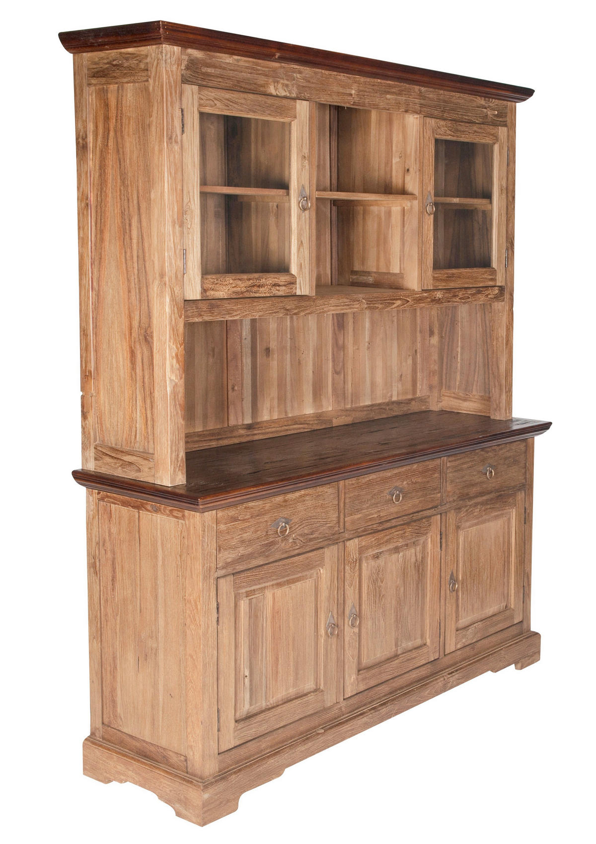 SIDEBOARD  148/83,50/44 cm 3 Schublade(n)  - Messingfarben/Naturfarben, Design, Holz/Metall (148/83,50/44cm) - MID.YOU