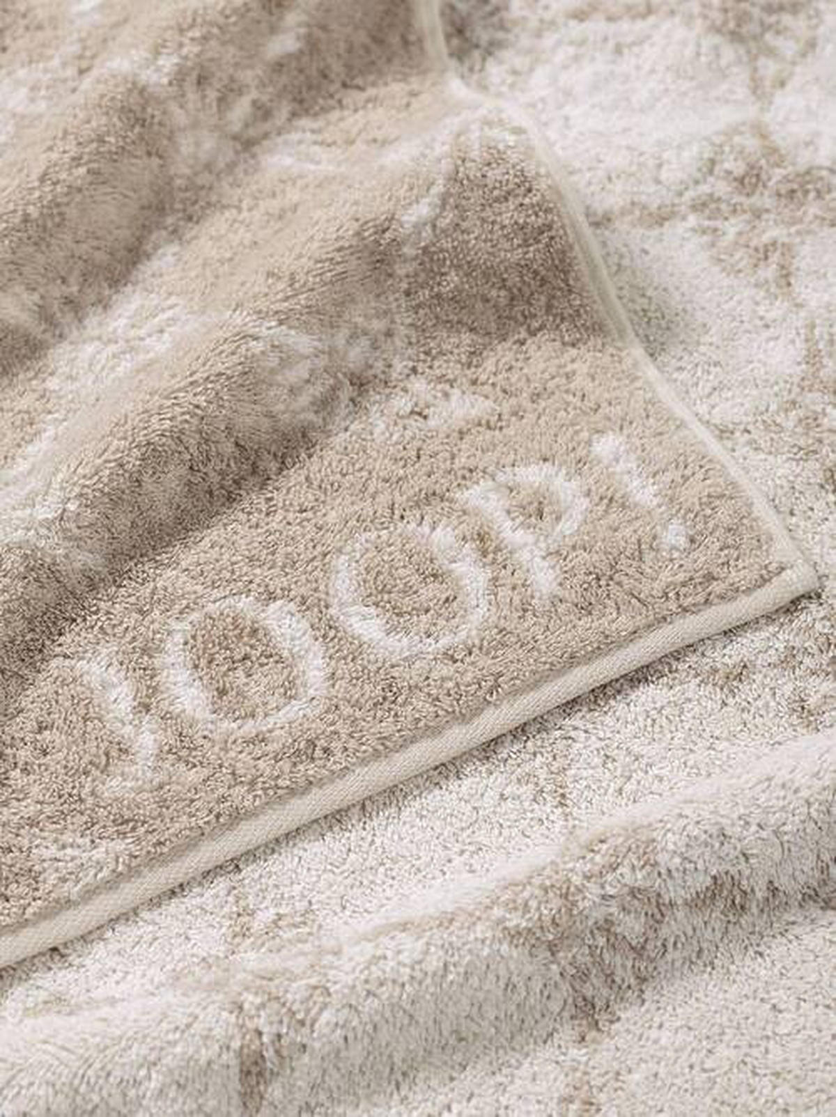 FROTTIERSET CORNFLOWER Sandfarben, Beige 5-teilig  - Sandfarben/Beige, Basics, Textil - Joop!
