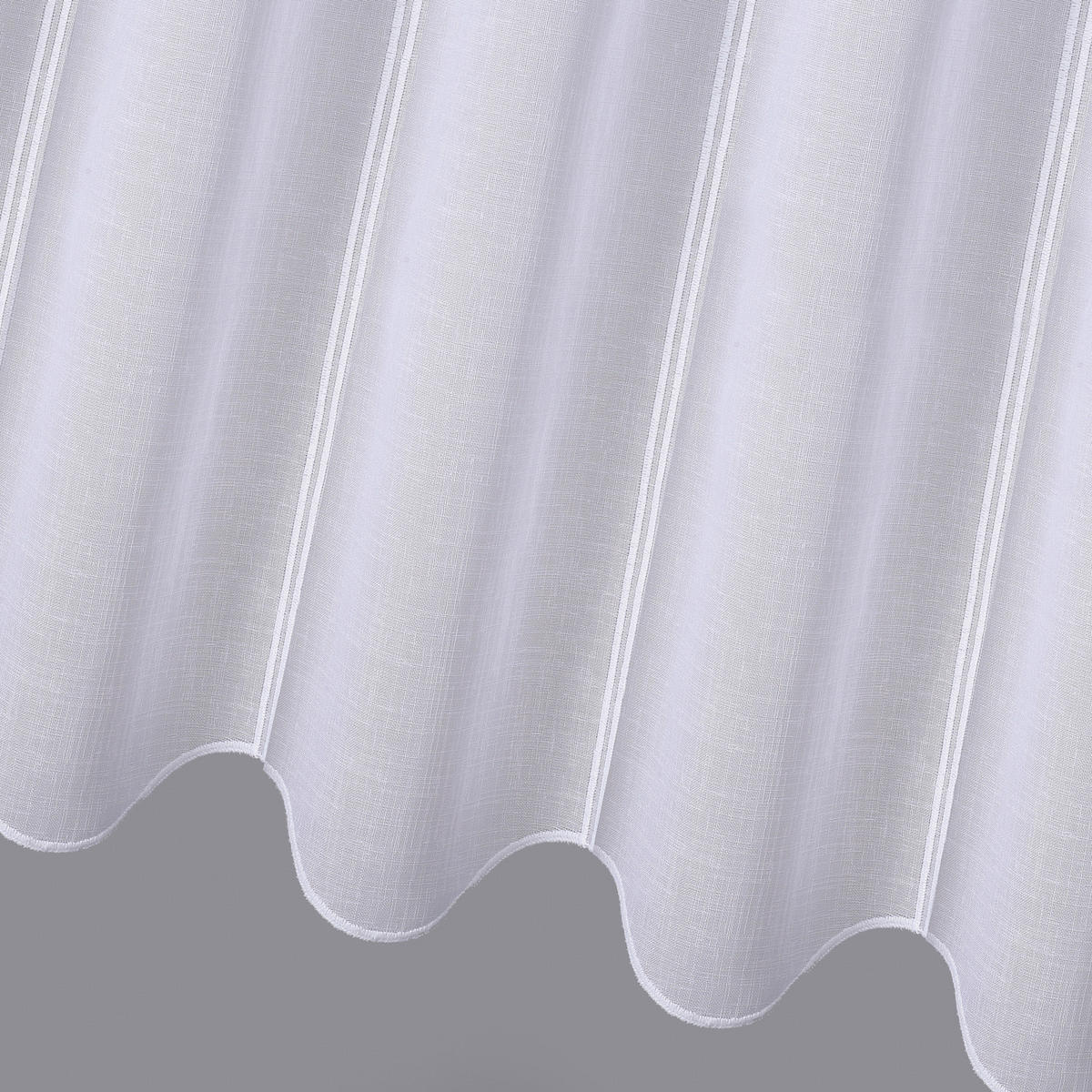 KURZGARDINE   192/60 cm   - Weiß, KONVENTIONELL, Textil (192/60cm)