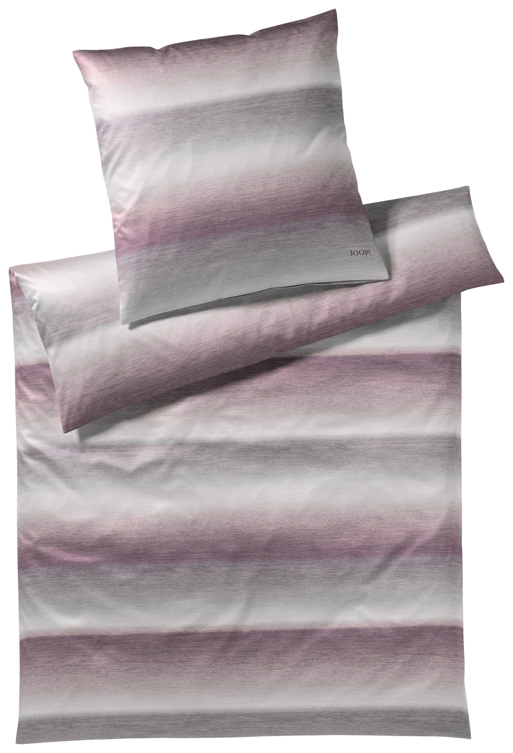 BETTWÄSCHE Vague Makosatin 200/200 cm  - Rot, Design, Textil (200/200cm) - Joop!