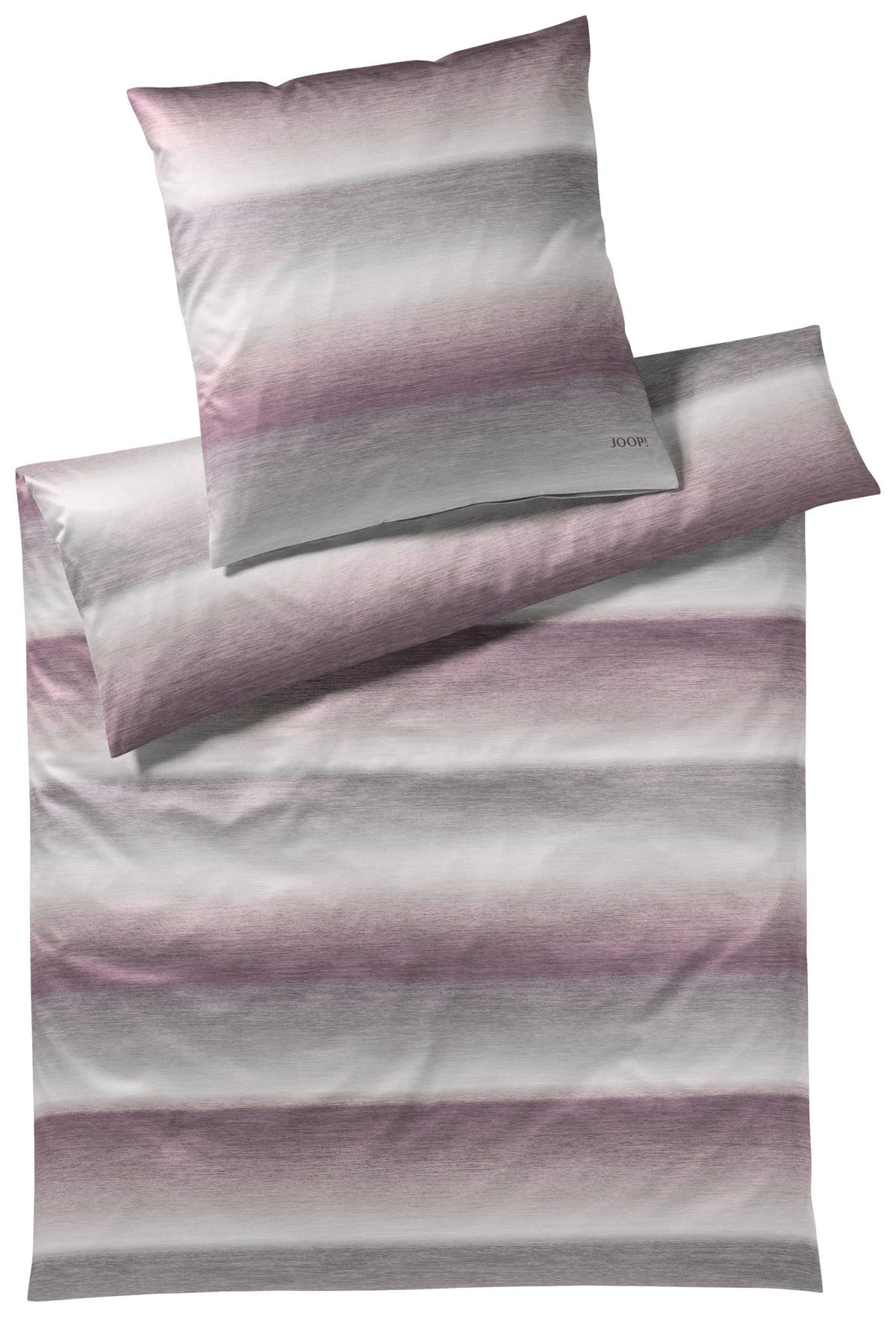 BETTWÄSCHE Vague Makosatin 200/200 cm  - Rot, Design, Textil (200/200cm) - Joop!