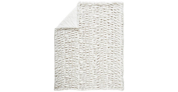 FELLDECKE BENGAL 150/200 cm - Silberfarben, Basics, Textil (150/200cm) - Novel