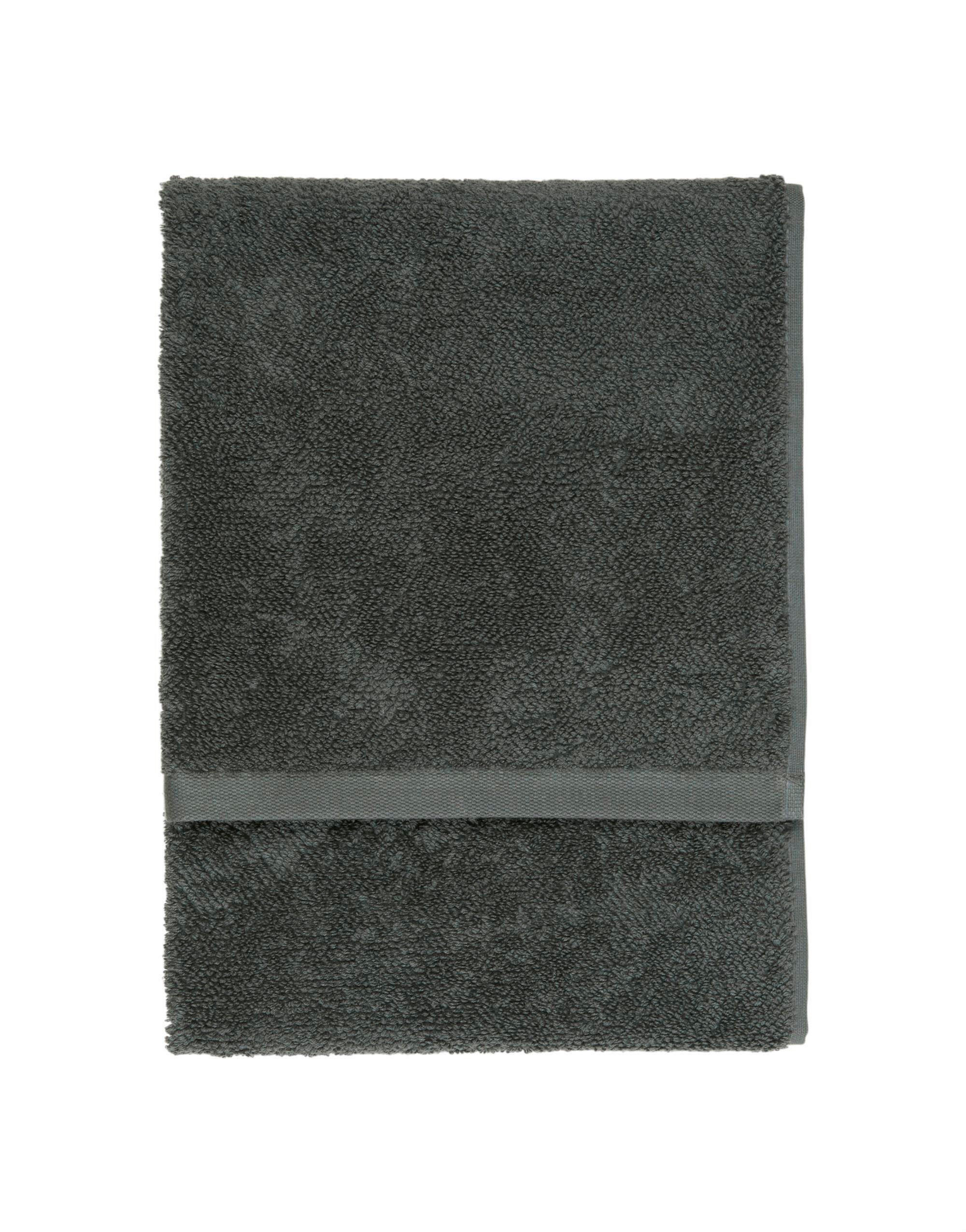 HANDTUCH Timeless Uni Anthrazit  - Anthrazit, Basics, Textil (50/100cm) - Marc O'Polo