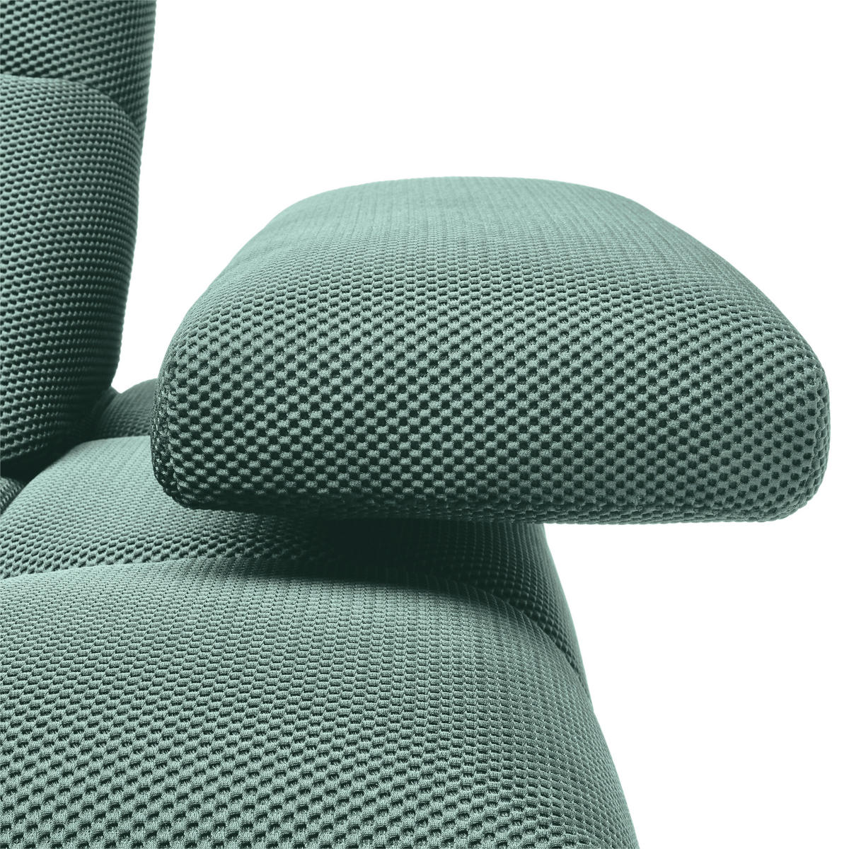 ECKSOFA in Struktur Hellblau  233/313 cm  - Schwarz/Hellblau, Design, Kunststoff/Textil (233/313cm) - Emilio Belluti