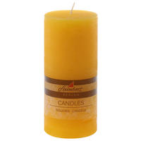 STUMPENKERZE 6,8/15 cm  - Gelb, Basics (6,8/15cm) - Steinhart