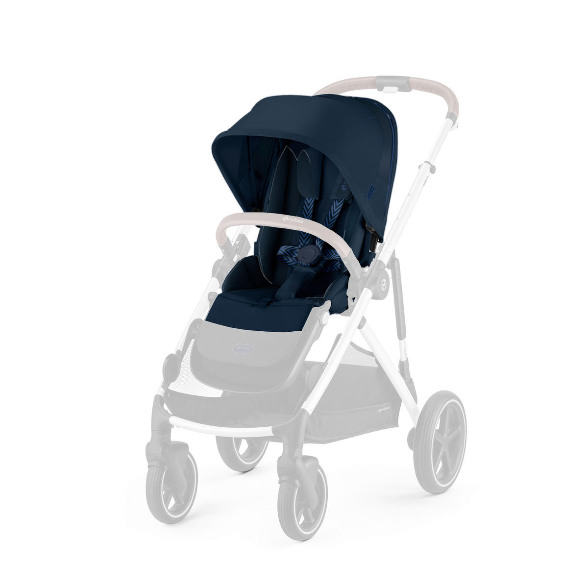 NASTAVAK ZA SPORTSKA KOLICA  Gazelle S  - tamno plava, Basics, tekstil (43/21/54cm) - Cybex