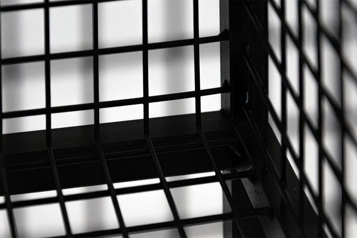 BLUMENSTÄNDER Metall  - Schwarz, Basics, Metall (60/75/23cm)