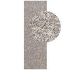 LÄUFER 80/240 cm Rocco Multicolor, Taupe  - Taupe/Multicolor, Basics, Kunststoff (80/240cm) - Elle Decoration