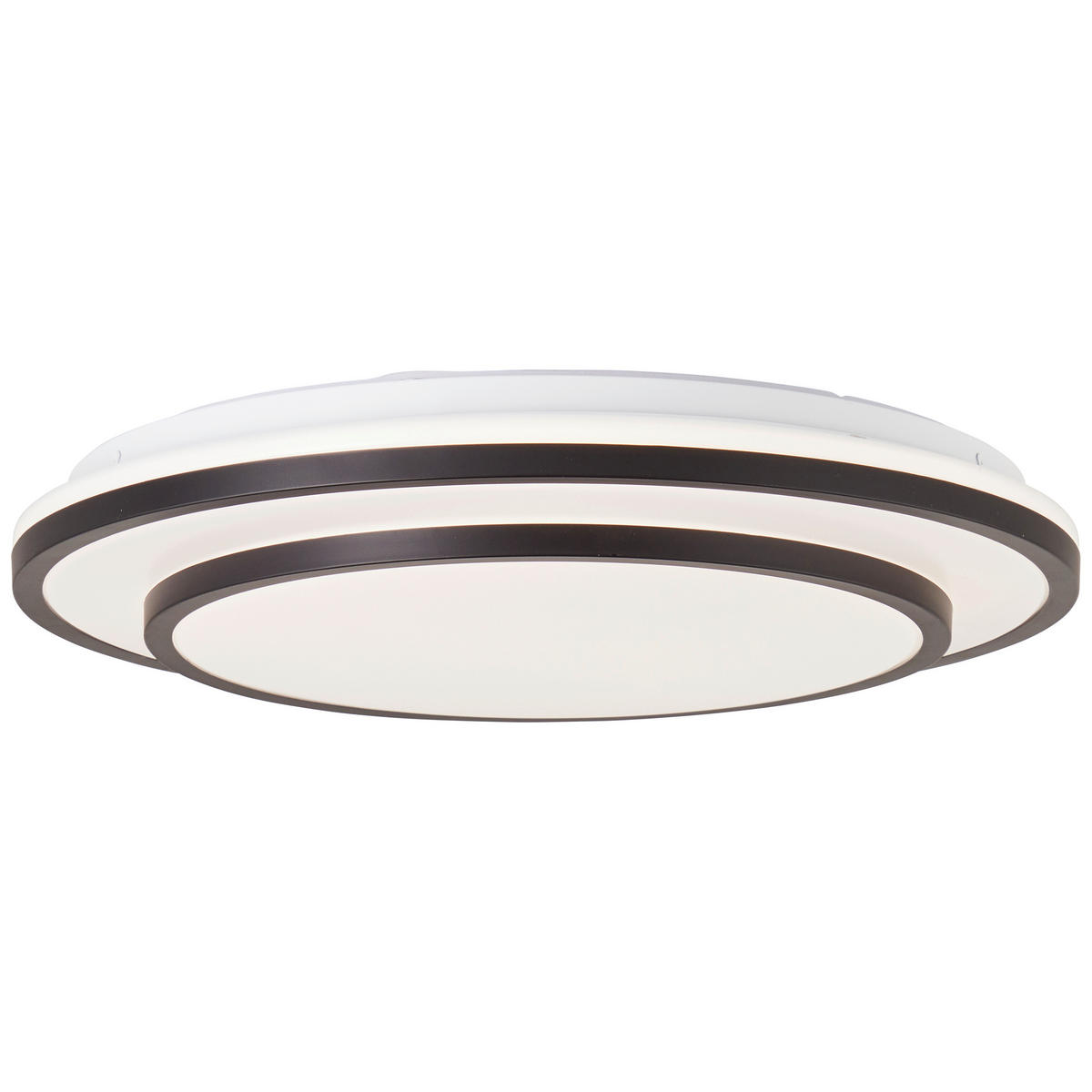 STROPNA LED-SVETILKA   24 W/2500 lm/3000-6500 K/230 V/ - črna/bela, Basics, kovina/umetna masa (38,5/8cm)