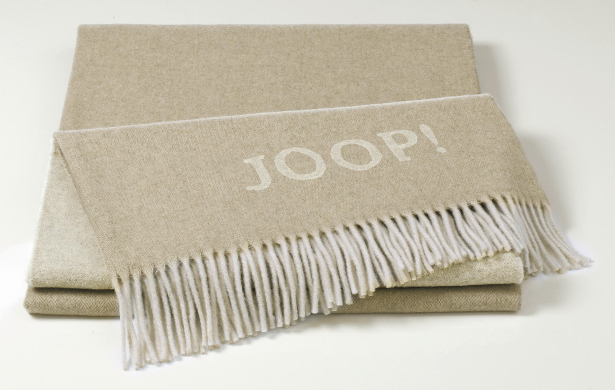 ODEJA 130/180 cm bež  - bež, Konvencionalno, tekstil (130/180cm) - Joop!