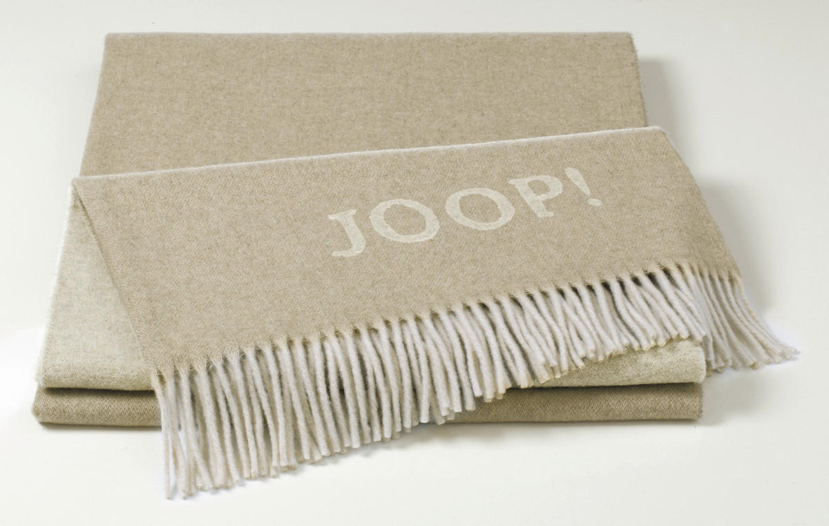 DEKA 130/180 cm  FINE-DOUBLEFACE  - bež, Konvencionalno, tekstil (130/180cm) - Joop!