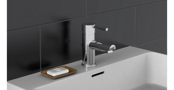WASCHTISCHARMATUR 5,5/16/14 cm - Chromfarben, Basics, Metall (5,5/16/14cm) - Xora