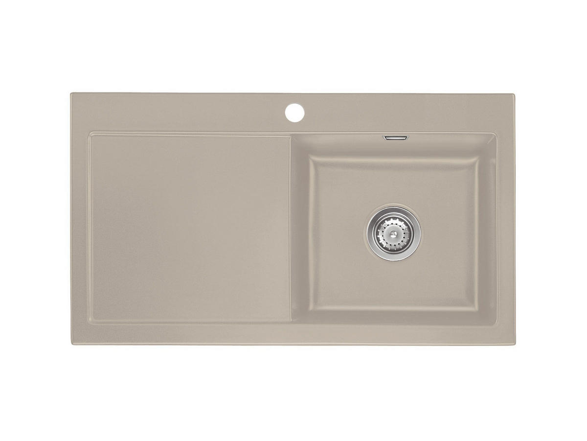 SPÜLE Mera 90 / 50740123  - Fango, Basics, Keramik (90/20/51cm) - Systemceram