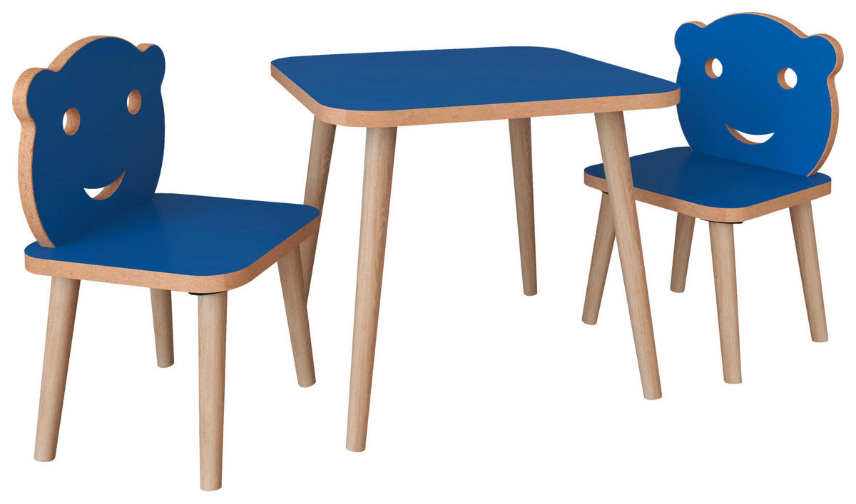 KINDERSITZGRUPPE - Blau, Modern, Holzwerkstoff - MID.YOU