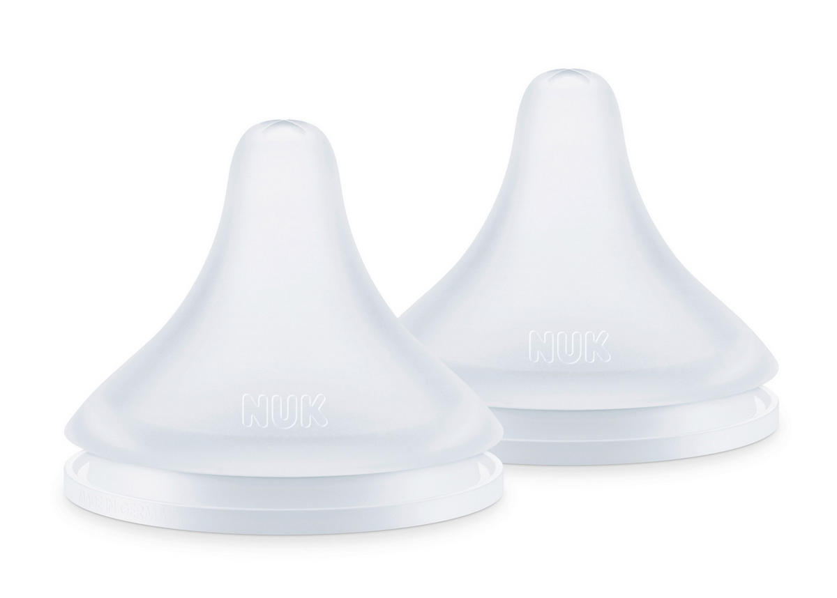 SAUGER Perfect Match  - Transparent, Basics, Kunststoff (6,3/6,9/11cm) - NUK