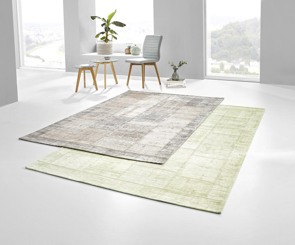 FLACHWEBETEPPICH 80/150 cm Grau, Beige  - Beige/Grau, Trend, Textil (80/150cm) - Novel