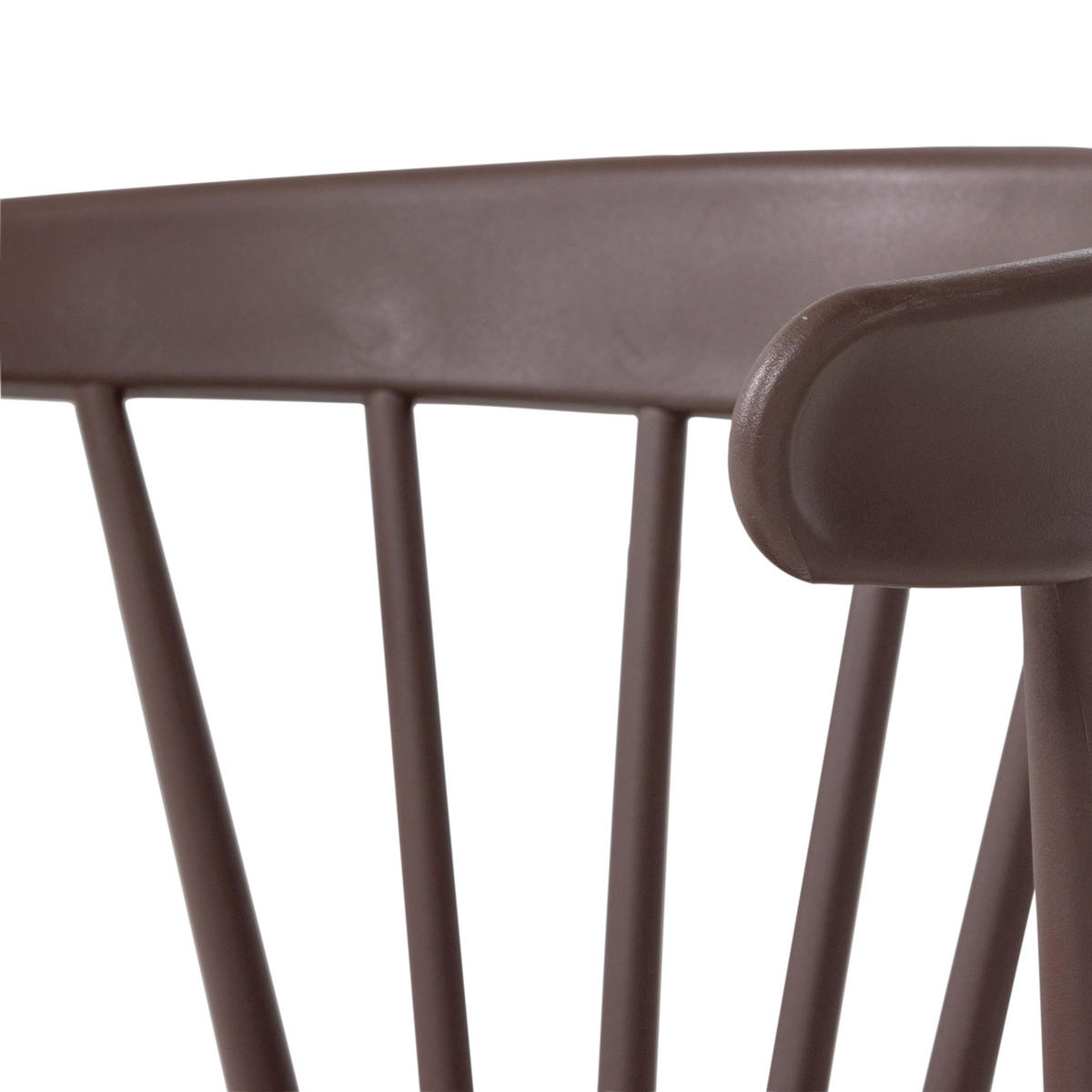 GARTENSTUHL-SET Kunststoff Braun, Violett  - Violett/Braun, MODERN, Kunststoff (52/75/53cm) - Livetastic