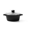 KOCHTOPF Turin 1,85 L  - Klar/Edelstahlfarben, KONVENTIONELL, Glas/Kunststoff (20cm) - Homeware Profession.