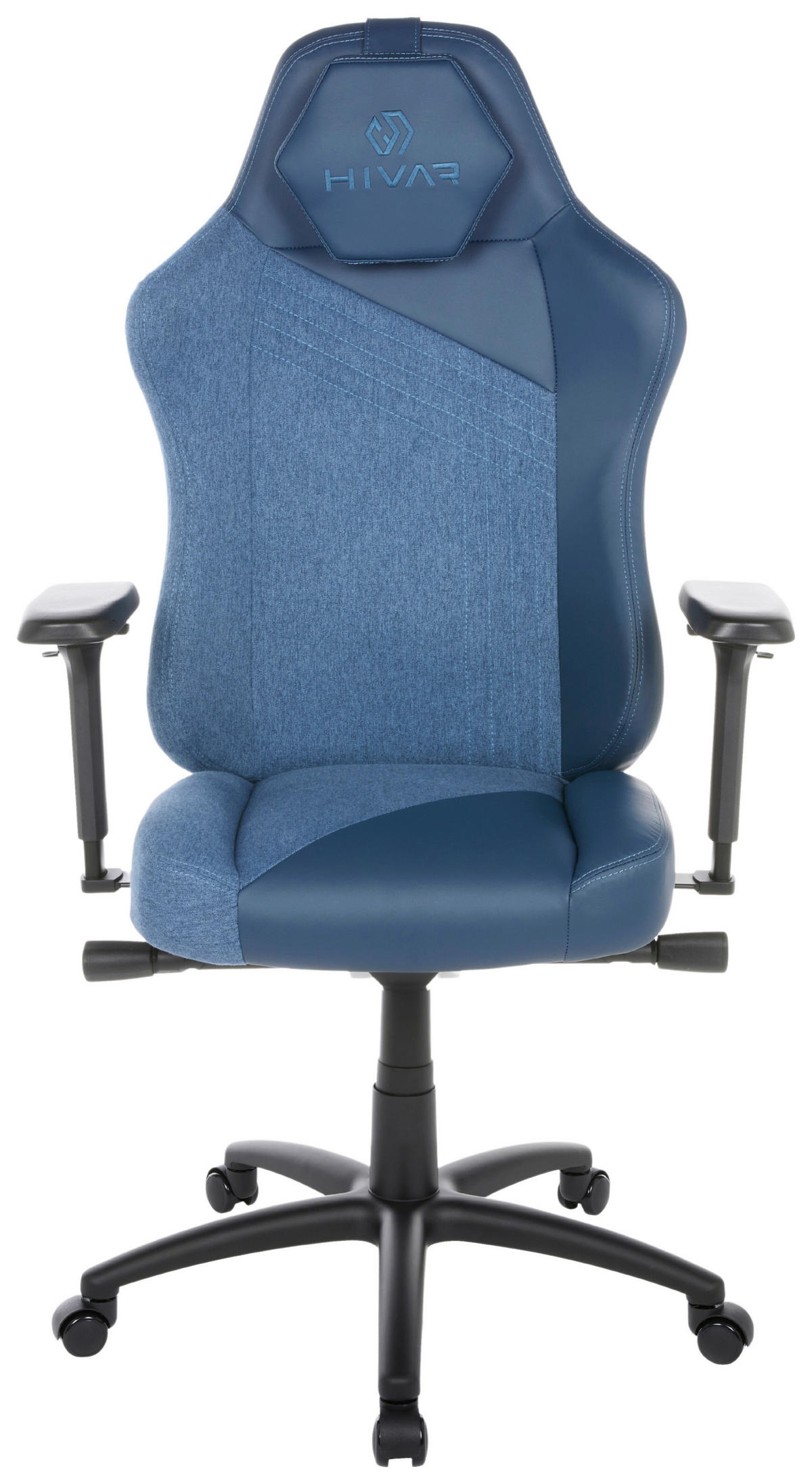 SKYLAR Ocean Coal Blau, Schwarz, Dunkelblau Metall, Textil   - Blau/Schwarz, LIFESTYLE, Textil/Metall (79/142/77cm) - HIVAR