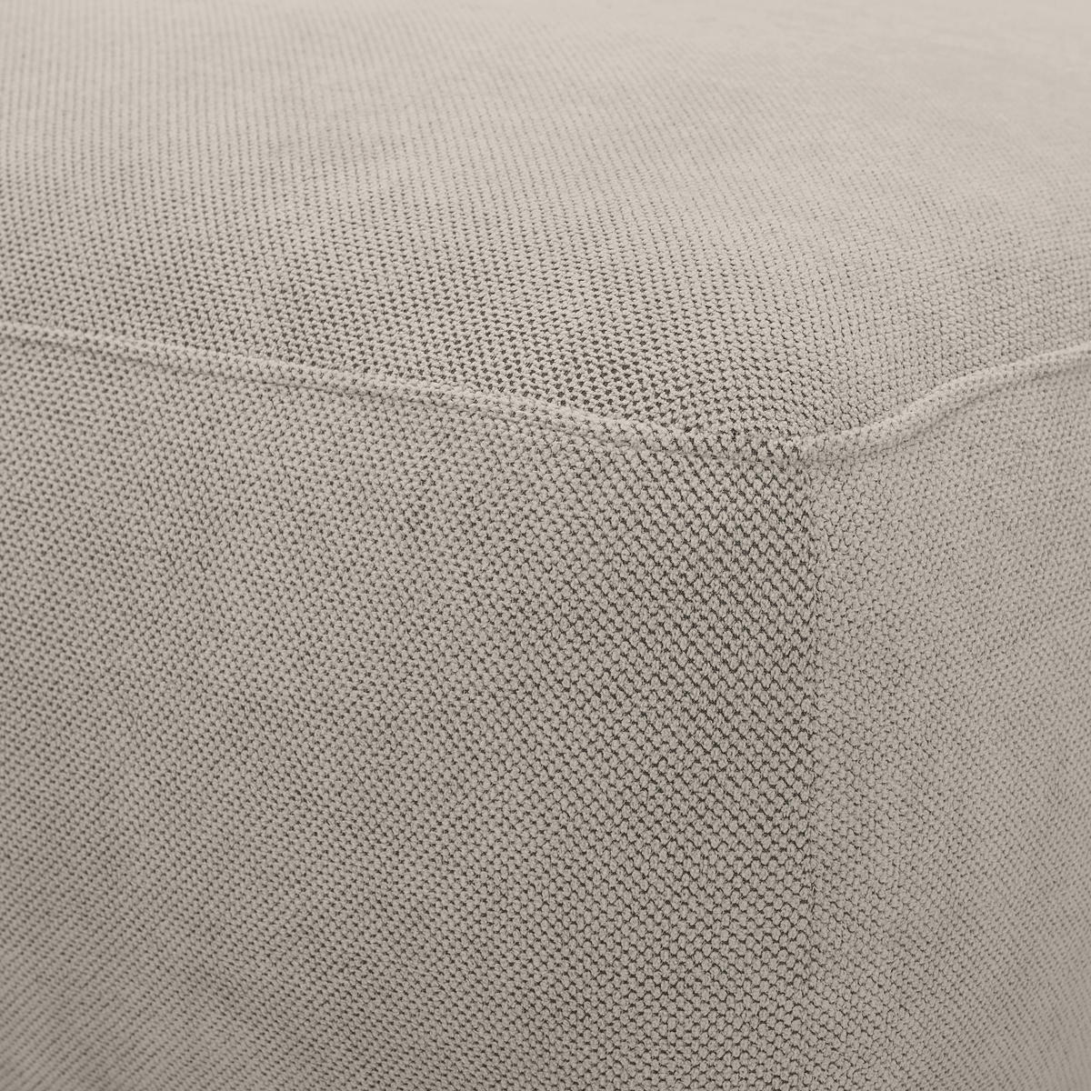 ECKSOFA in Webstoff Beige  - Beige/Schwarz, Modern, Kunststoff/Textil (265/175cm) - MID.YOU