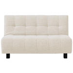 SCHLAFSOFA  in Naturfarben  - Schwarz/Naturfarben, Design, Textil/Metall (145/92/102cm) - Novel