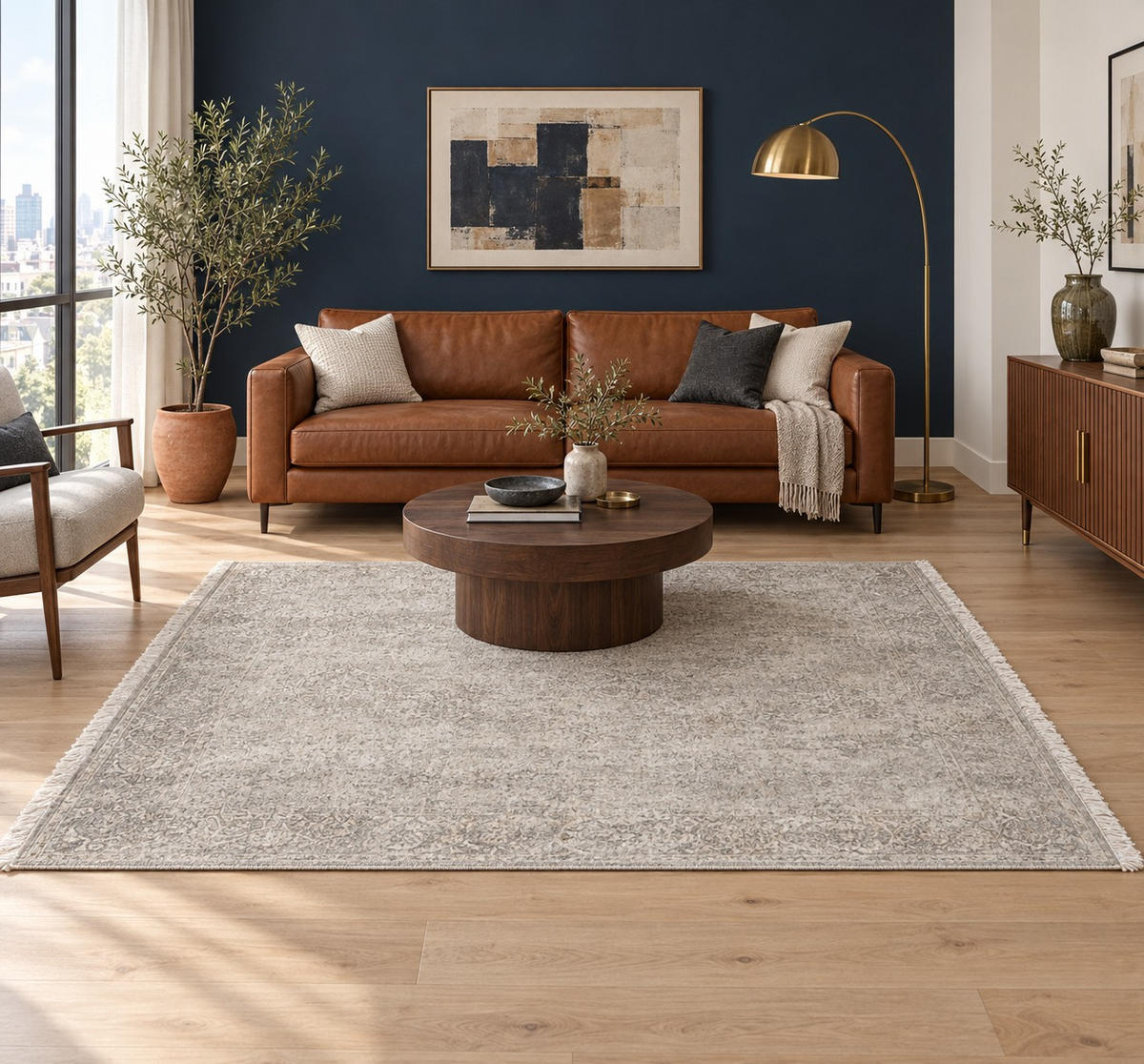 Covor Vintage Artemis  - bej, Design, textil (200/290cm) - Dieter Knoll