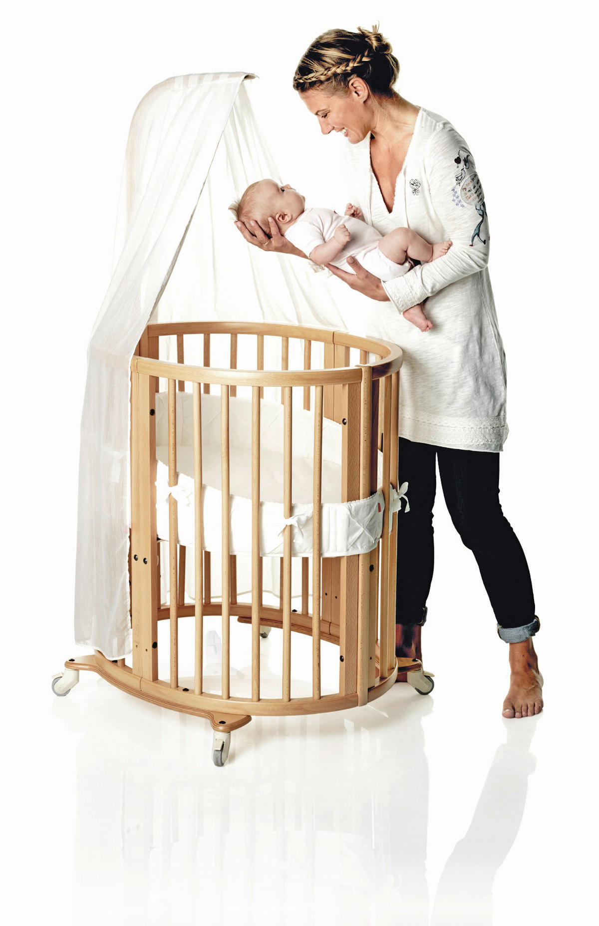 KADICA ZA BEBE  FLEXI BATH  - plava, Basics, plastika (24/34/64cm) - Stokke