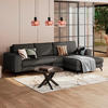 ECKSOFA Grau  - Grau, Trend, Textil (290/178cm) - P & B