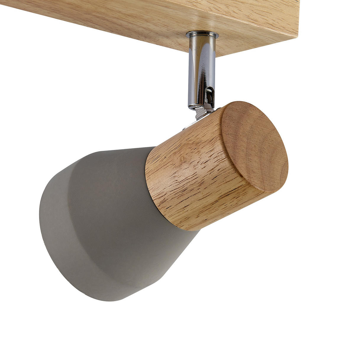 STRAHLER Alina 37/7,2/12,3 cm  - Eschefarben/Grau, Natur, Holz/Stein (37/7,2/12,3cm) - Novel