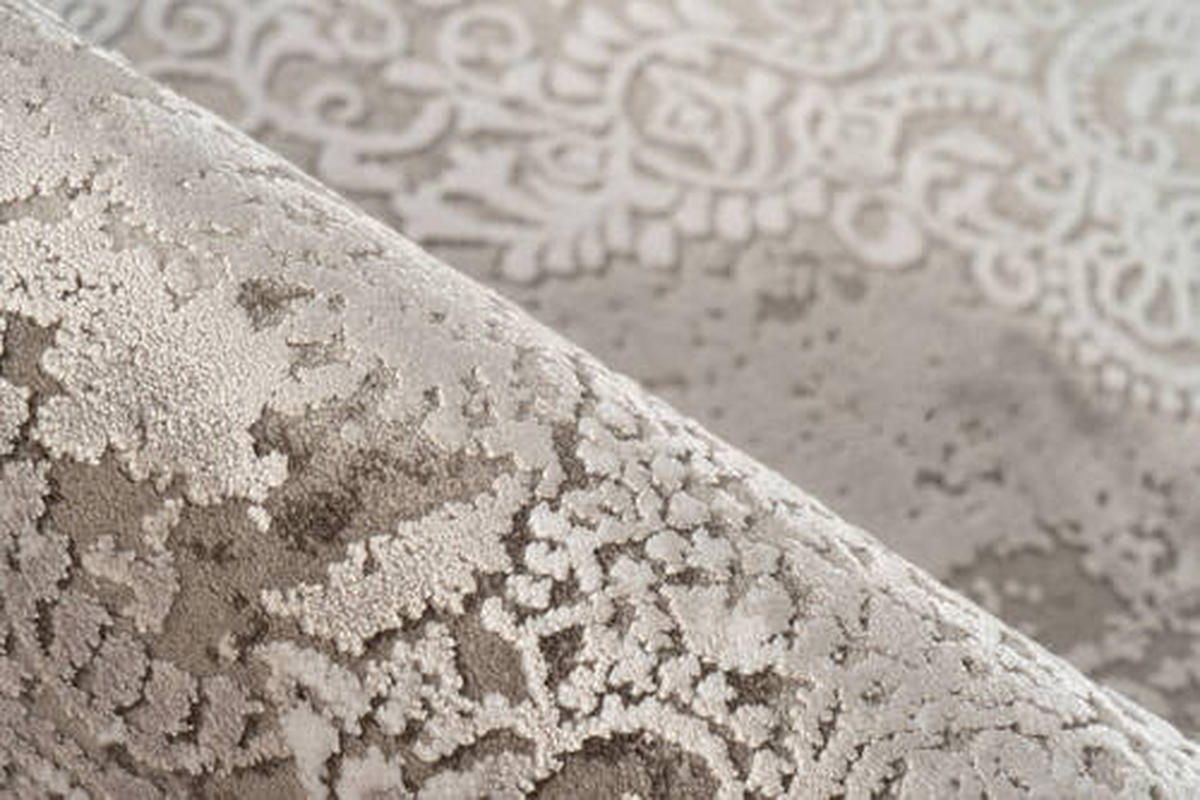 TKANÝ KOBEREC, 160/230 cm, barvy stříbra - barvy stříbra, Trend, textil/plast (160/230cm) - Pierre Cardin