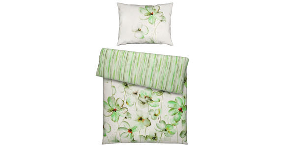 BETTWÄSCHE 140/200 cm - Grün, KONVENTIONELL, Textil (140/200cm) - Ambiente