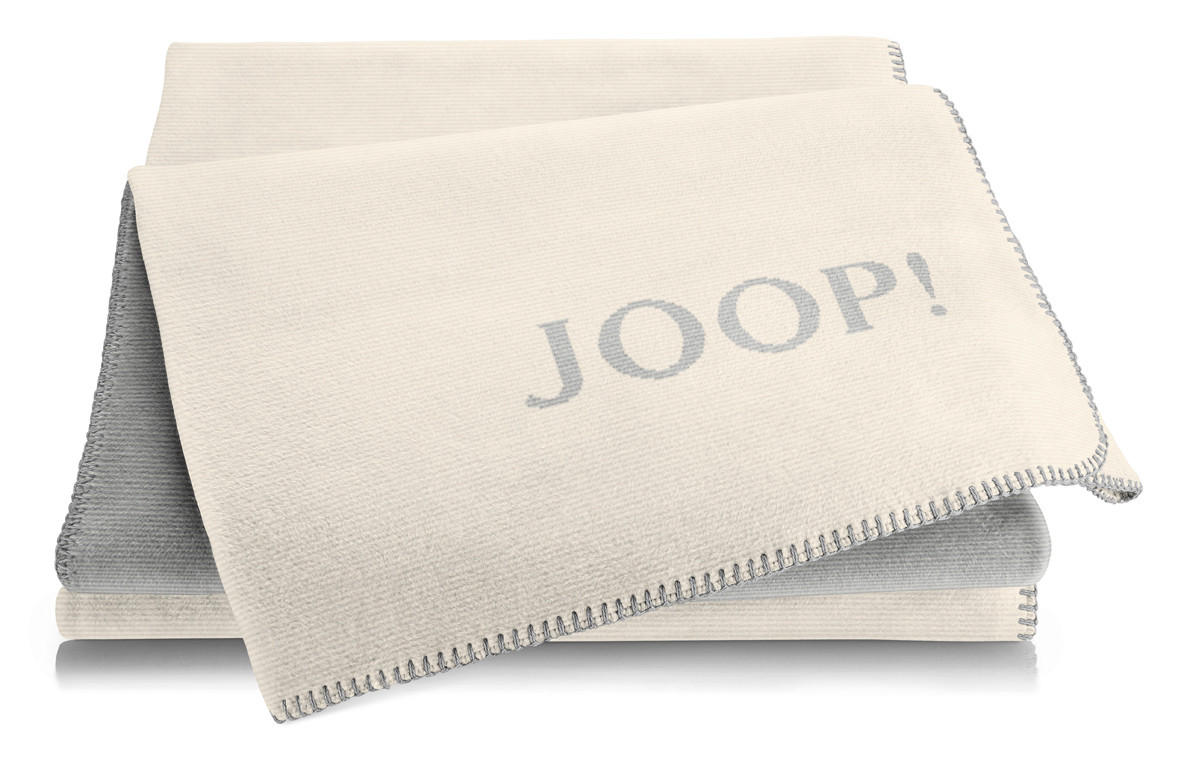 ODEJA MELANGE  MELANGE DOUBLEFACE  150/200 cm       siva, bela  - siva/bela, Konvencionalno, tekstil (150/200cm) - Joop!