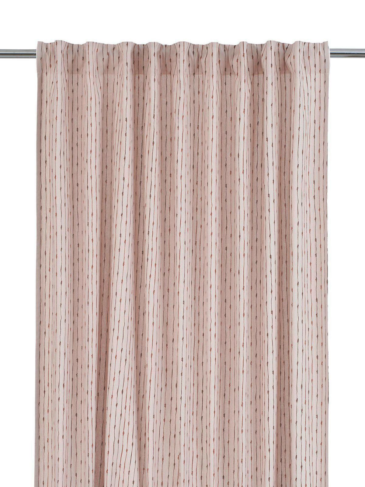 FERTIGVORHANG  - Braun, Design, Textil (140/280cm) - Svanefors